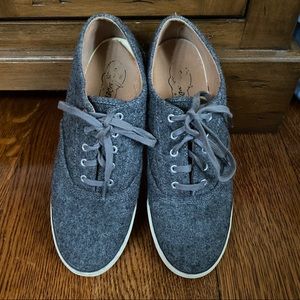 Sperry Gray Wool Sneakers